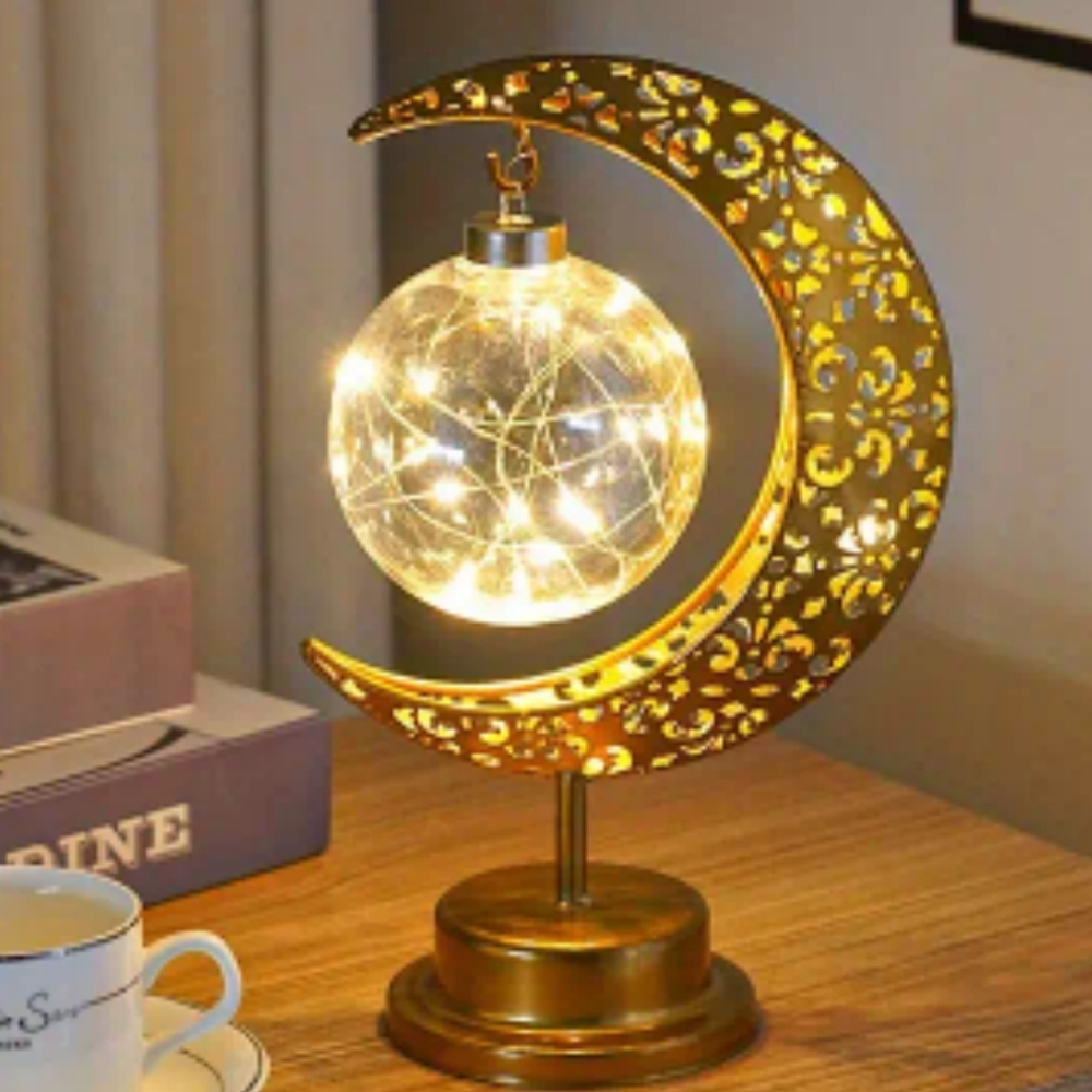 Celestial moon lamp
